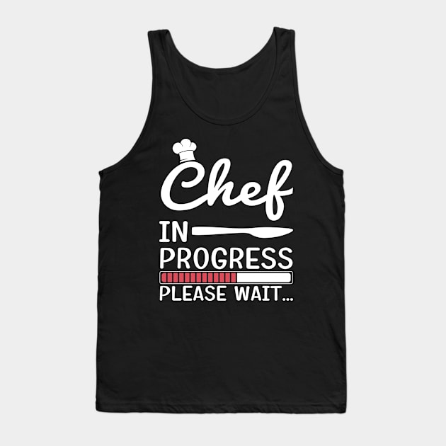 Future Chef Sous-Chef Culinary Tank Top by foxredb